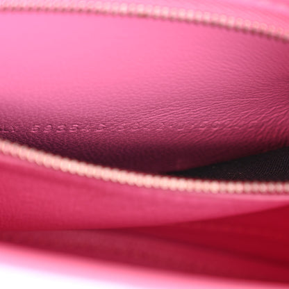 Balenciaga Shiny Calfskin Crocodile Embossed Small Hourglass Top Handle Bag Baby Pink 8 of 13