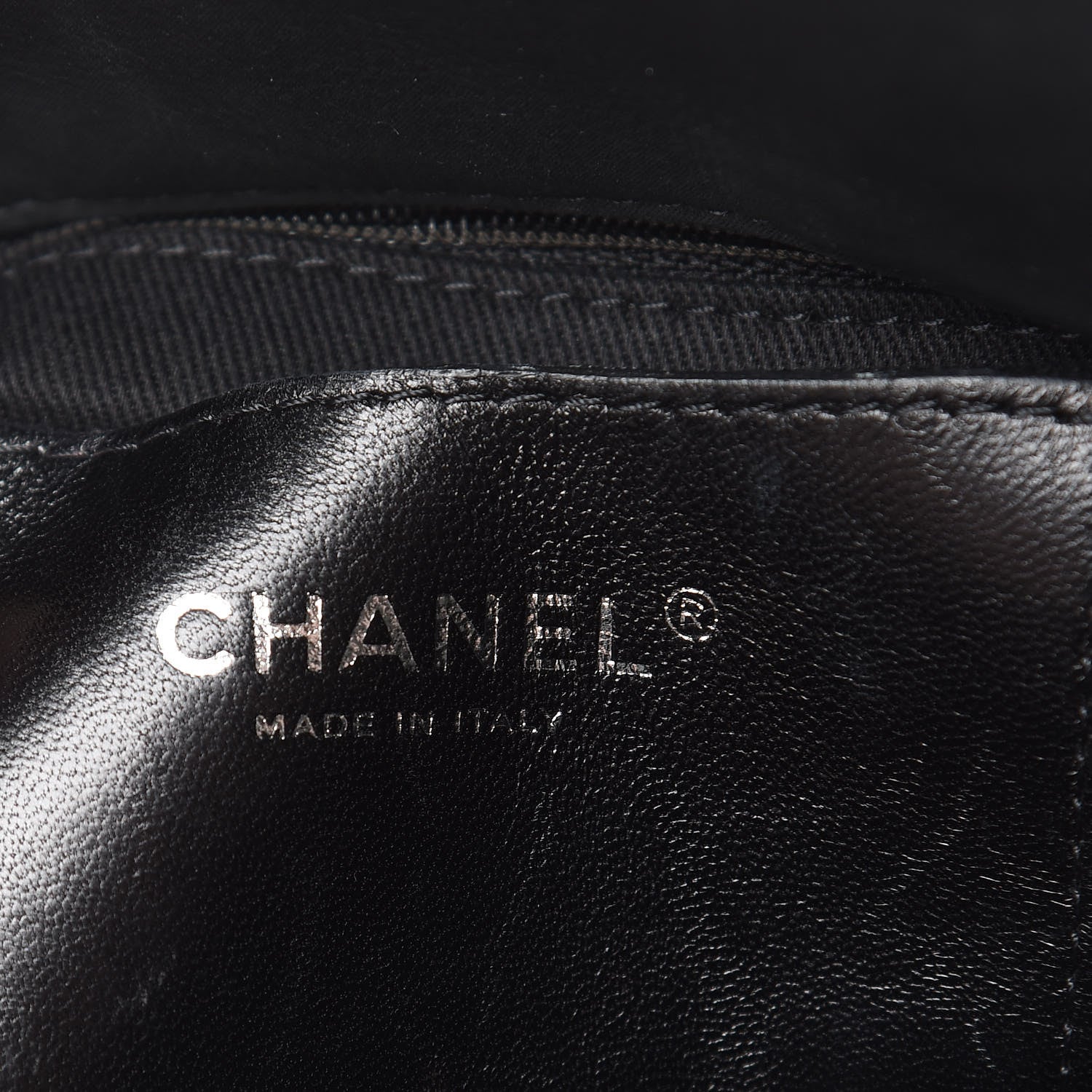 Chanel Iridescent Calfskin Medium Just Mademoiselle Bowler Black 6 of 11