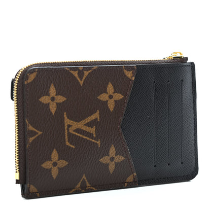 Louis Vuitton Monogram Recto Verso Card Holder Black 2 of 5