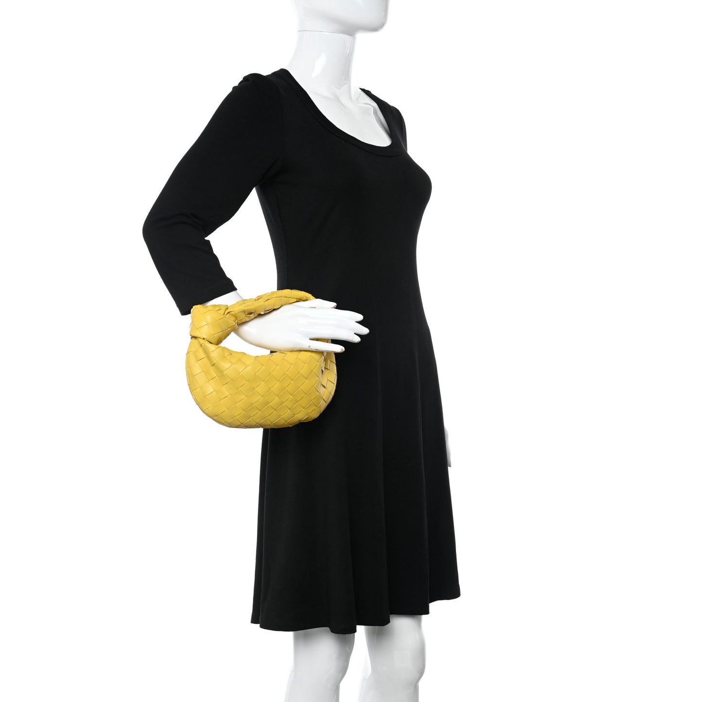Nappa Intrecciato Mini Jodie Buttercup
