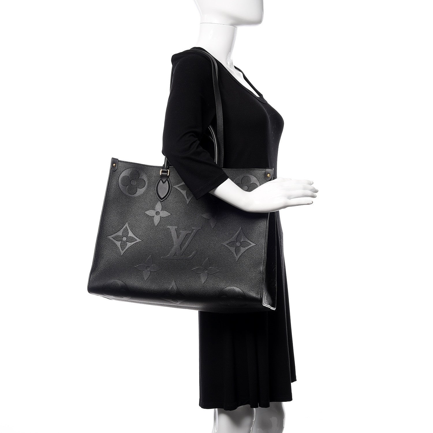 Louis Vuitton Empreinte Monogram Giant Onthego GM Black 2 of 10