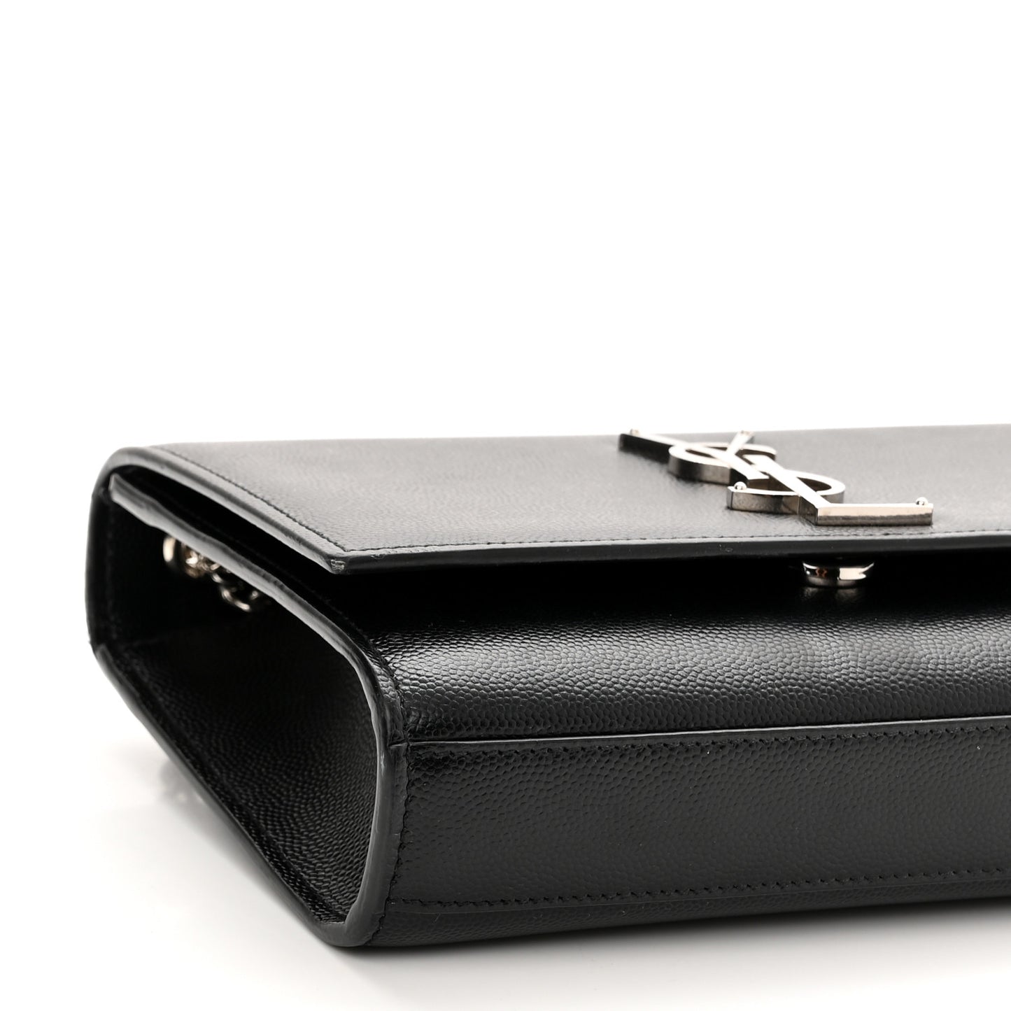 Grain De Poudre Small Monogram Kate Satchel Black