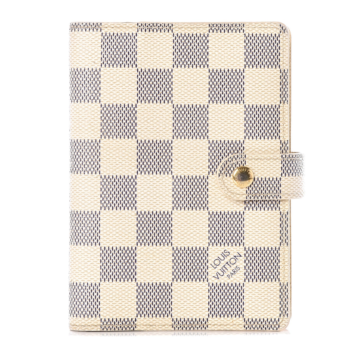 Damier Azur Small Ring Agenda Cover