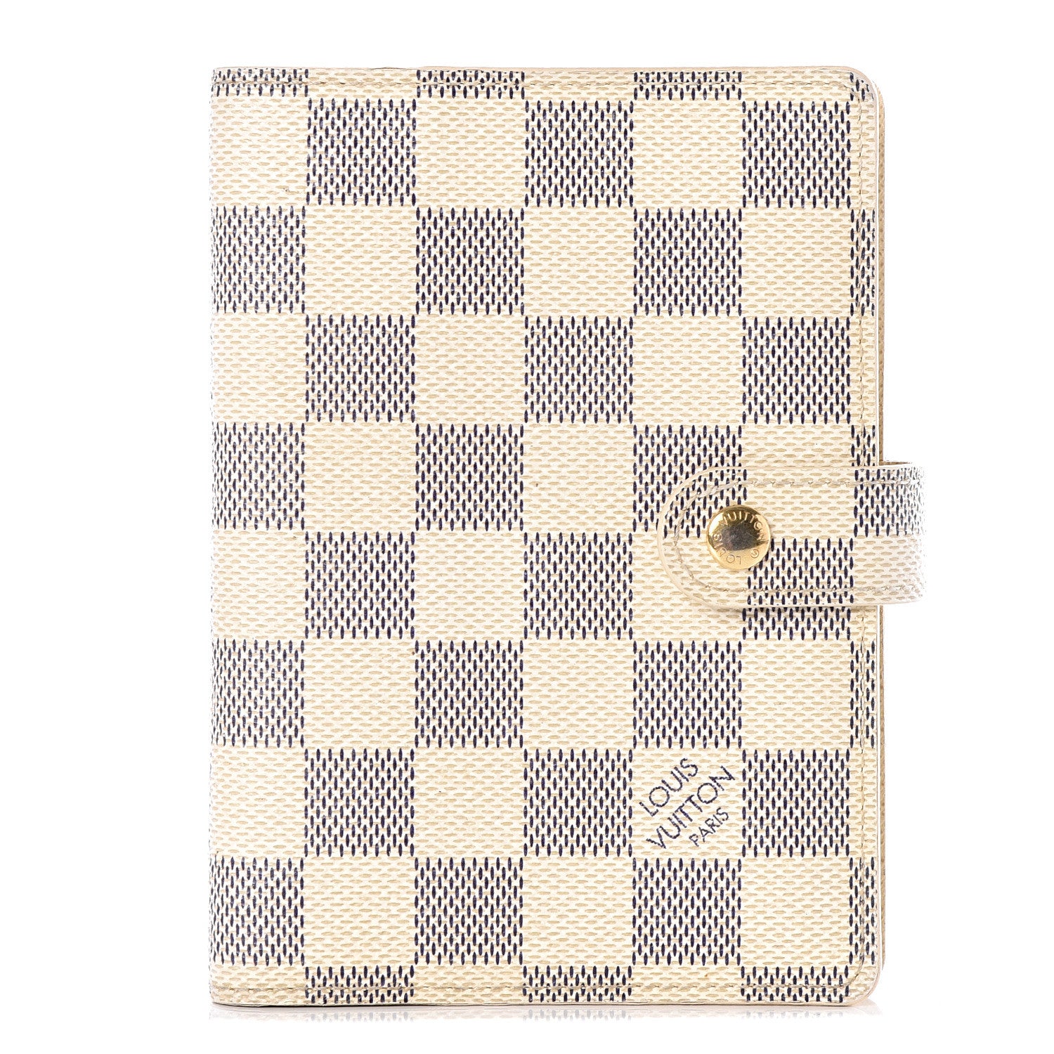Louis Vuitton Damier Azur Small Ring Agenda Cover 1 of 8