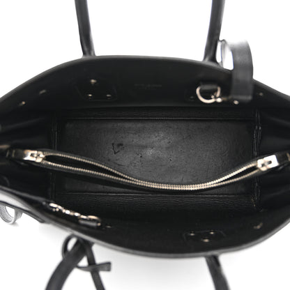 Saint Laurent Grained Calfskin Small Sac De Jour Black 5 of 12