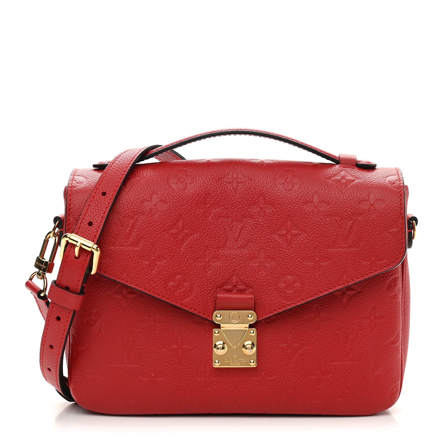 Louis Vuitton Empreinte Pochette Metis Cherry 1 of 10