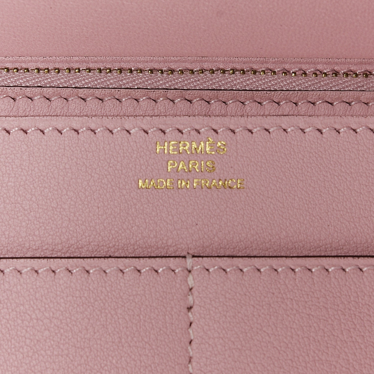 Hermes Swift Dogon Duo Wallet Rose Sakura 11 of 12