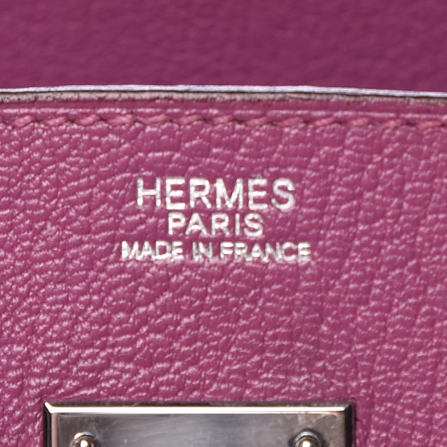 Hermes Chevre de Coromandel Birkin 30 Cyclamen 6 of 7
