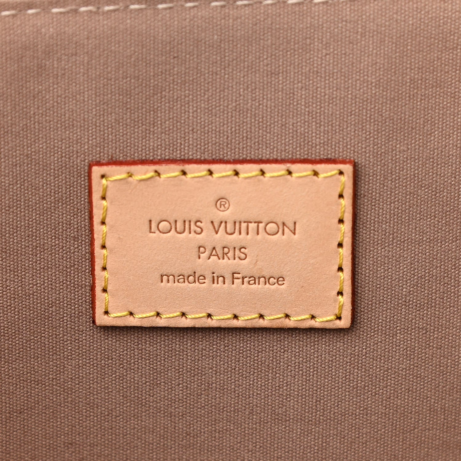 Louis Vuitton Vernis Alma GM Beige Poudre 6 of 10