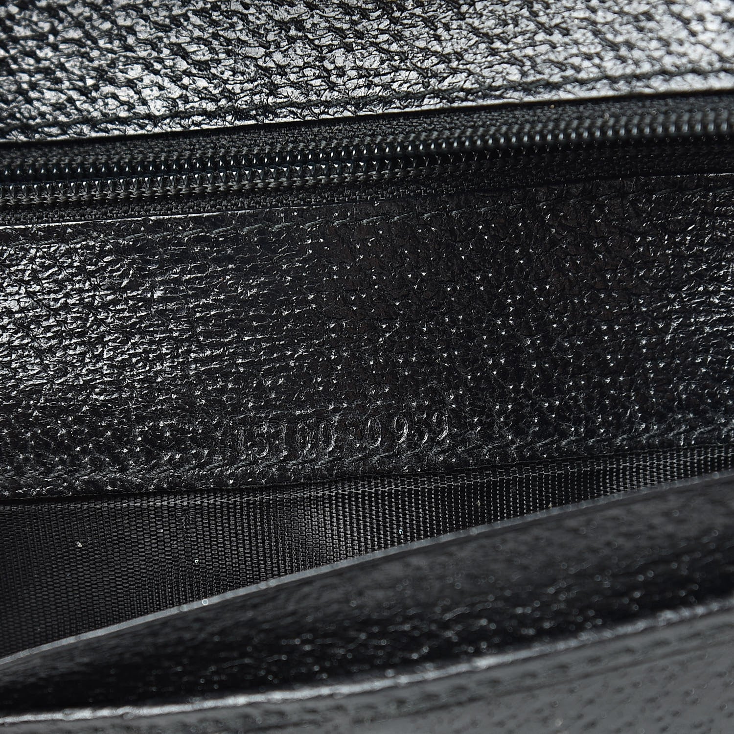 Gucci Monogram Metal Bar Continental Flap Wallet Black 8 of 18