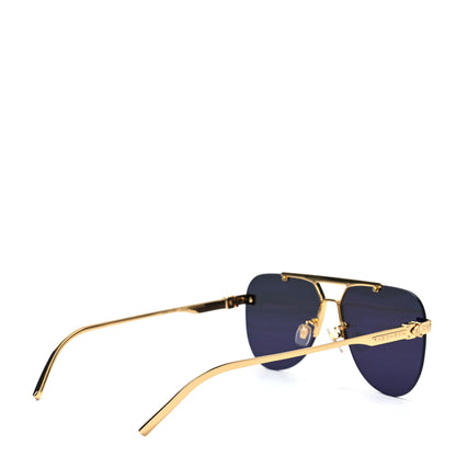 Louis Vuitton Metal LV Ash Sunglasses Z1261E Gold 4 of 6