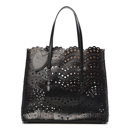 Alaia Lux Calfskin Vienne Wave 32 Bag Black 2 of 13