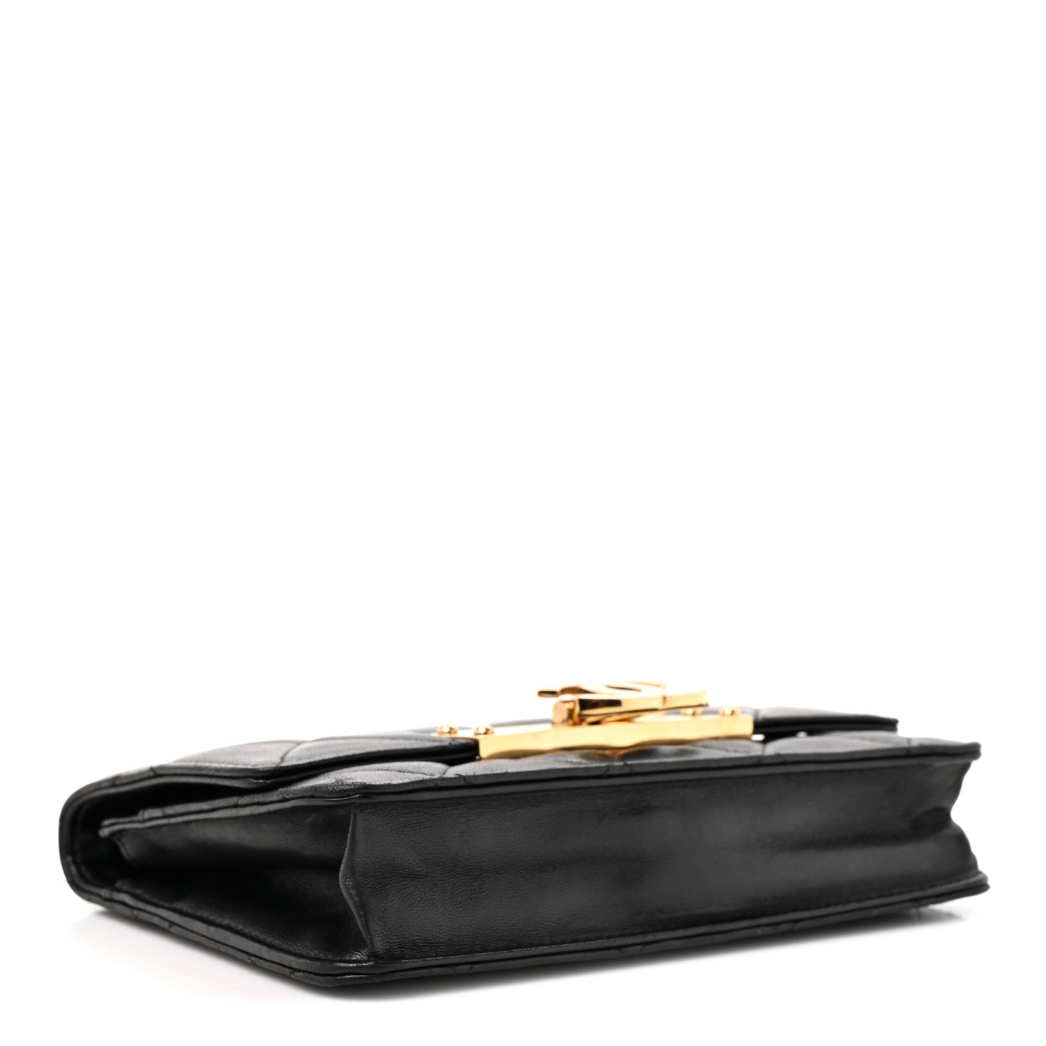 Chanel Lambskin Quilted Golden Class Wallet on Chain WOC Black 3 of 9