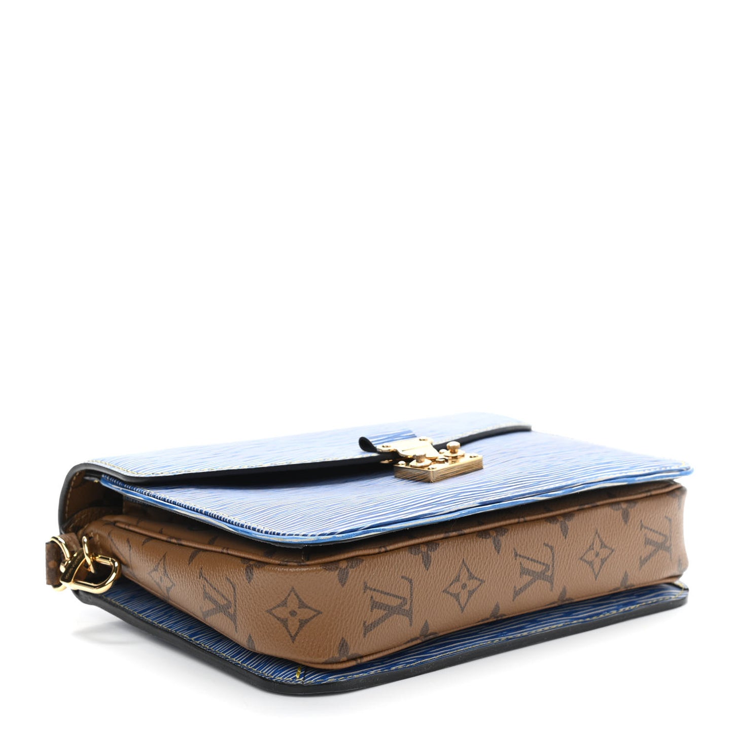 Epi Reverse Monogram Pochette Metis Denim Light