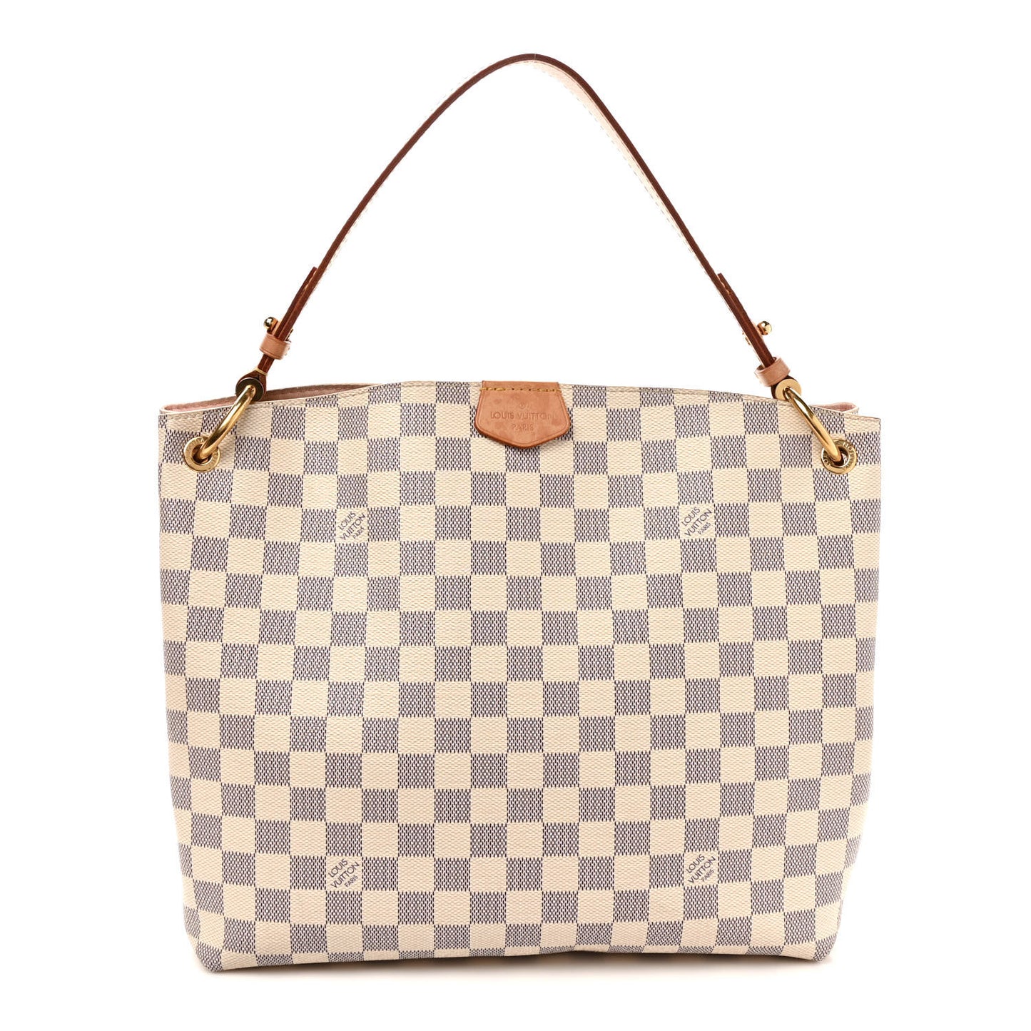 Damier Azur Graceful PM Rose Ballerine