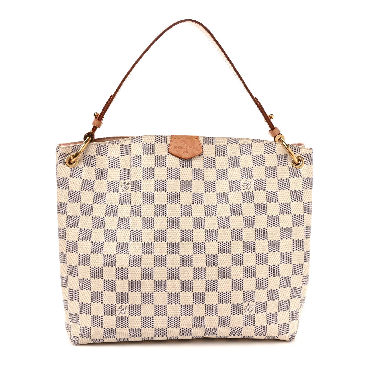 Louis Vuitton Damier Azur Graceful PM Rose Ballerine 1 of 13