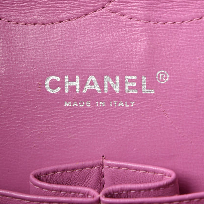 Chanel Lambskin Quilted Jumbo Double Flap Light Purple 7 of 17