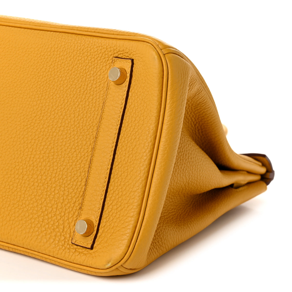 Hermes Togo BIRKIN 30 Jaune Ambre 10 of 10