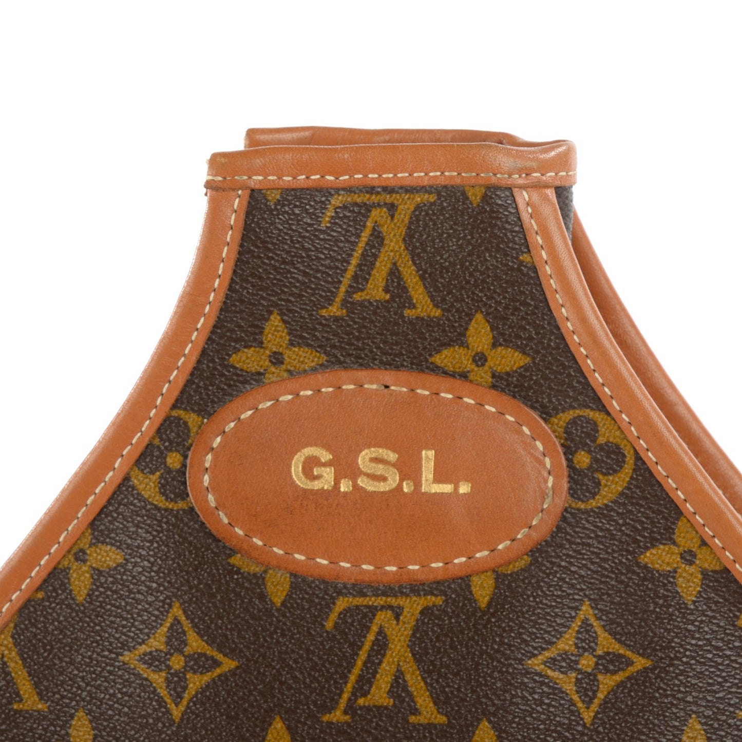 Monogram French Company Tennis Racquet Cover