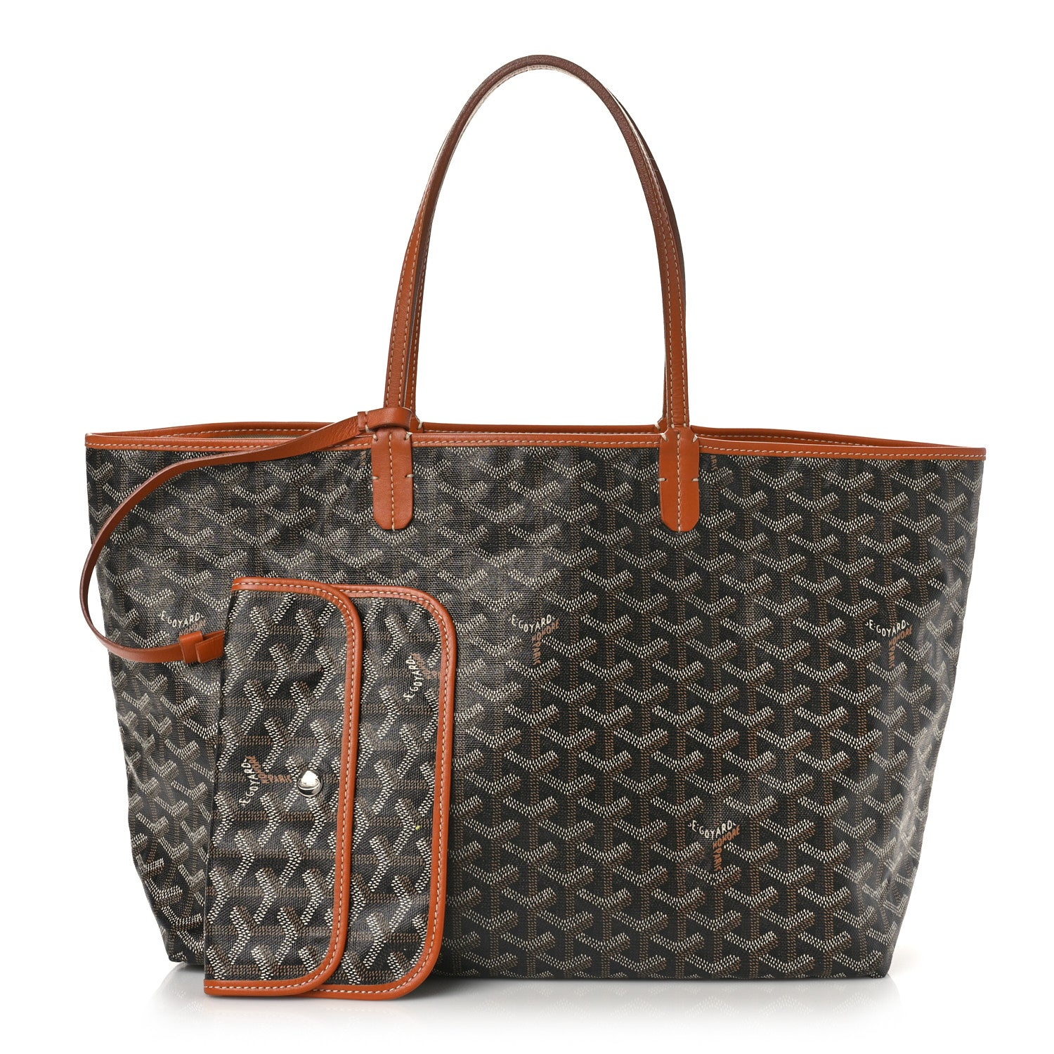 Goyard Goyardine Saint Louis PM Black Gold 1 of 8