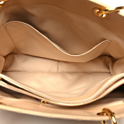 Chanel Caviar Quilted Grand Shopping Tote GST Beige 6 of 14