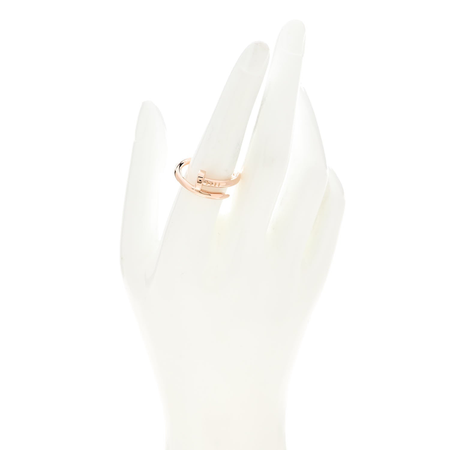 Cartier 18K Pink Gold Juste Un Clou Ring 58 8.25 2 of 4