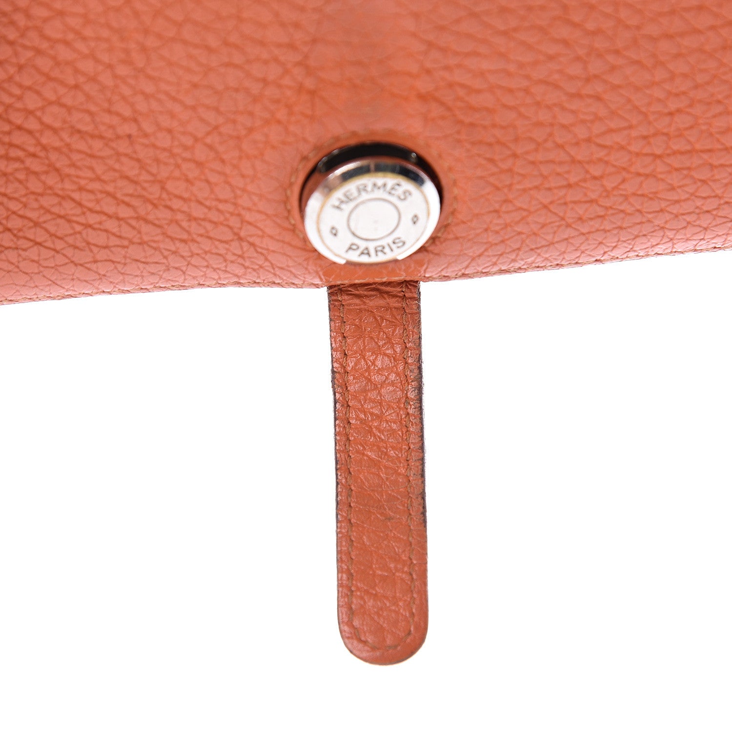 Hermes Togo Dogon Duo Wallet Orange 10 of 12