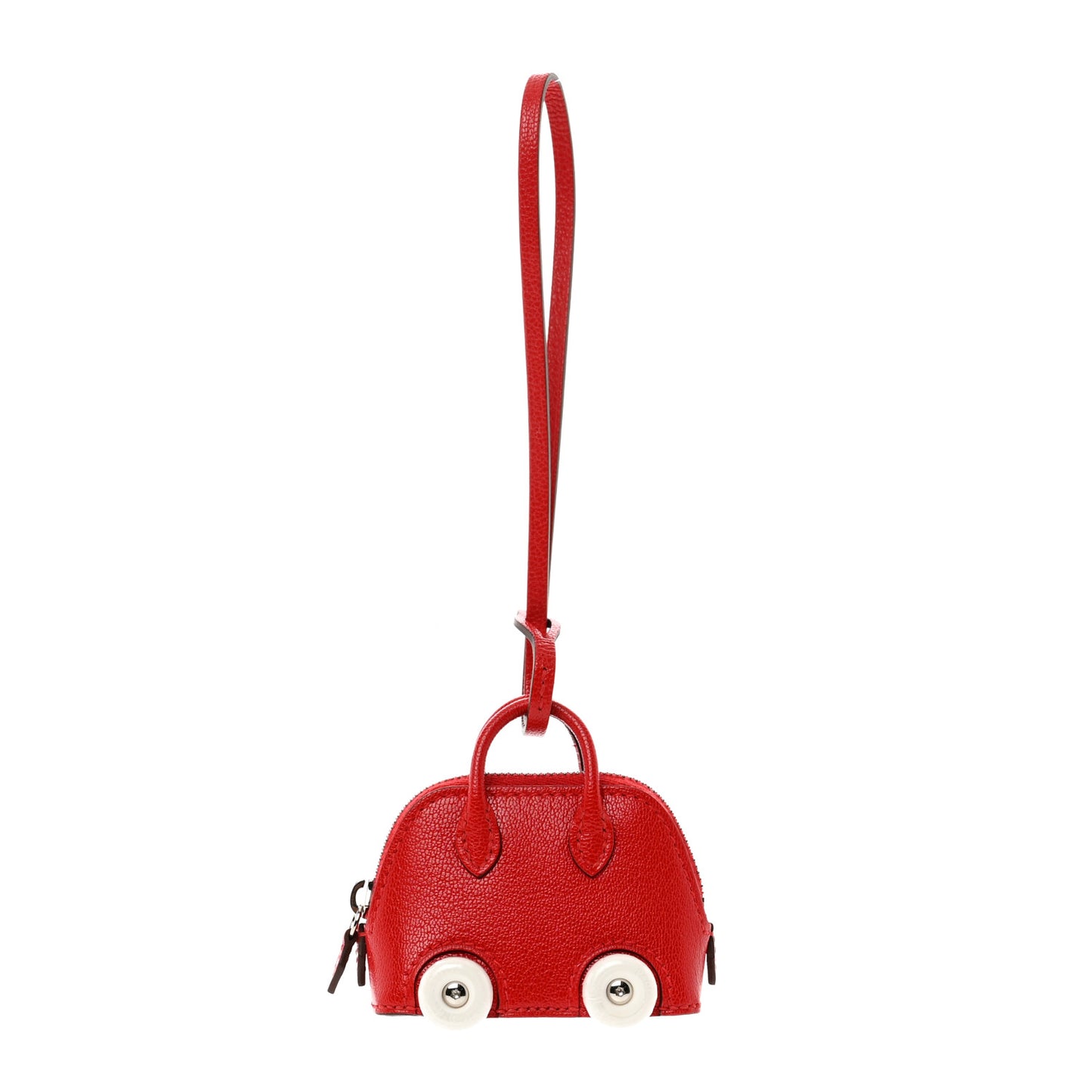Chevre Mysore Bolide On Wheels Bag Charm Rouge de Coeur