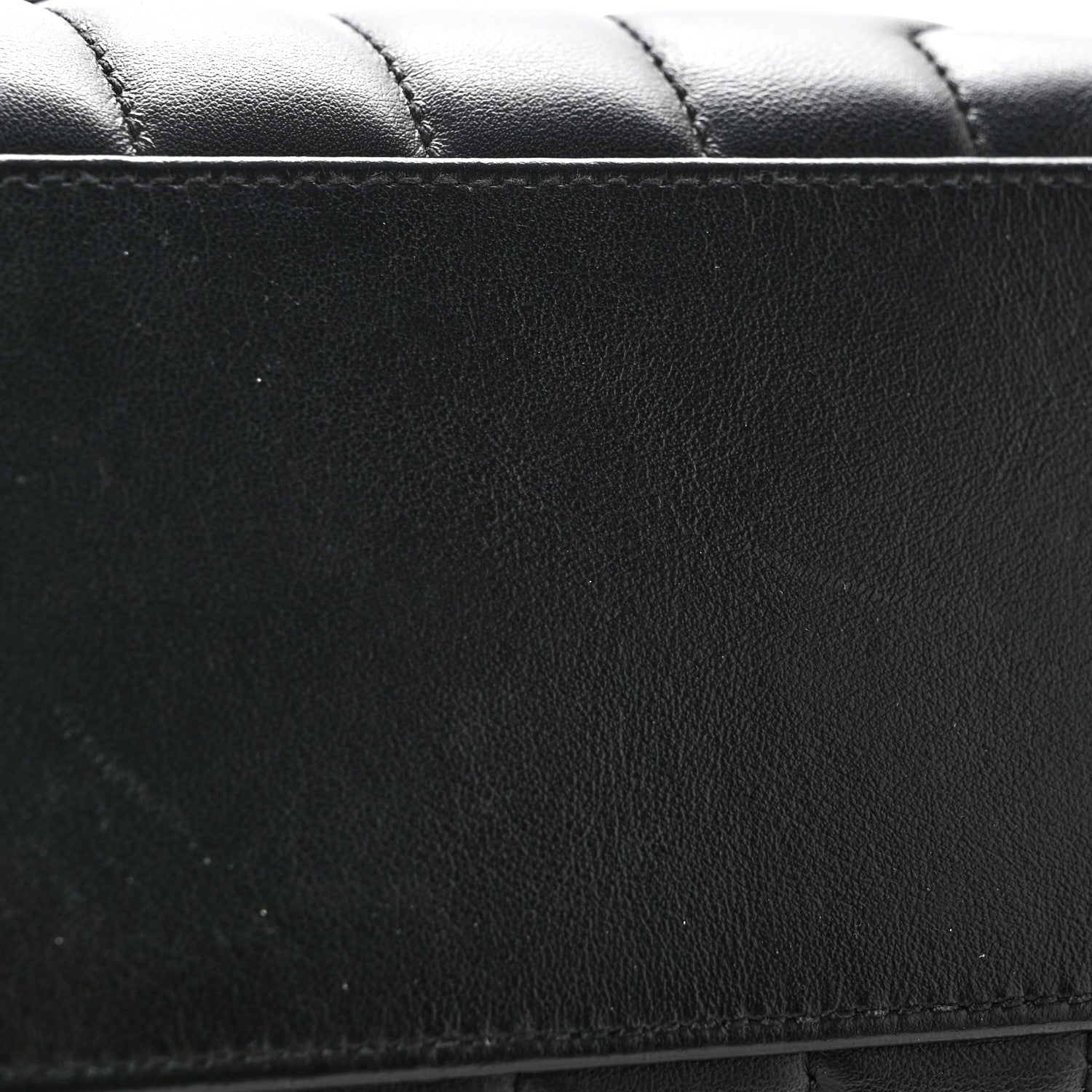 Saint Laurent Calfskin Y Quilted Monogram Small Loulou Chain Satchel Black 14 of 14