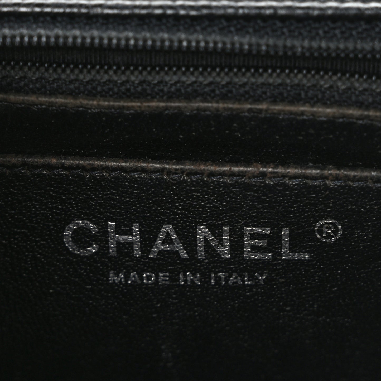 Caviar Quilted Mini Square Flap Black