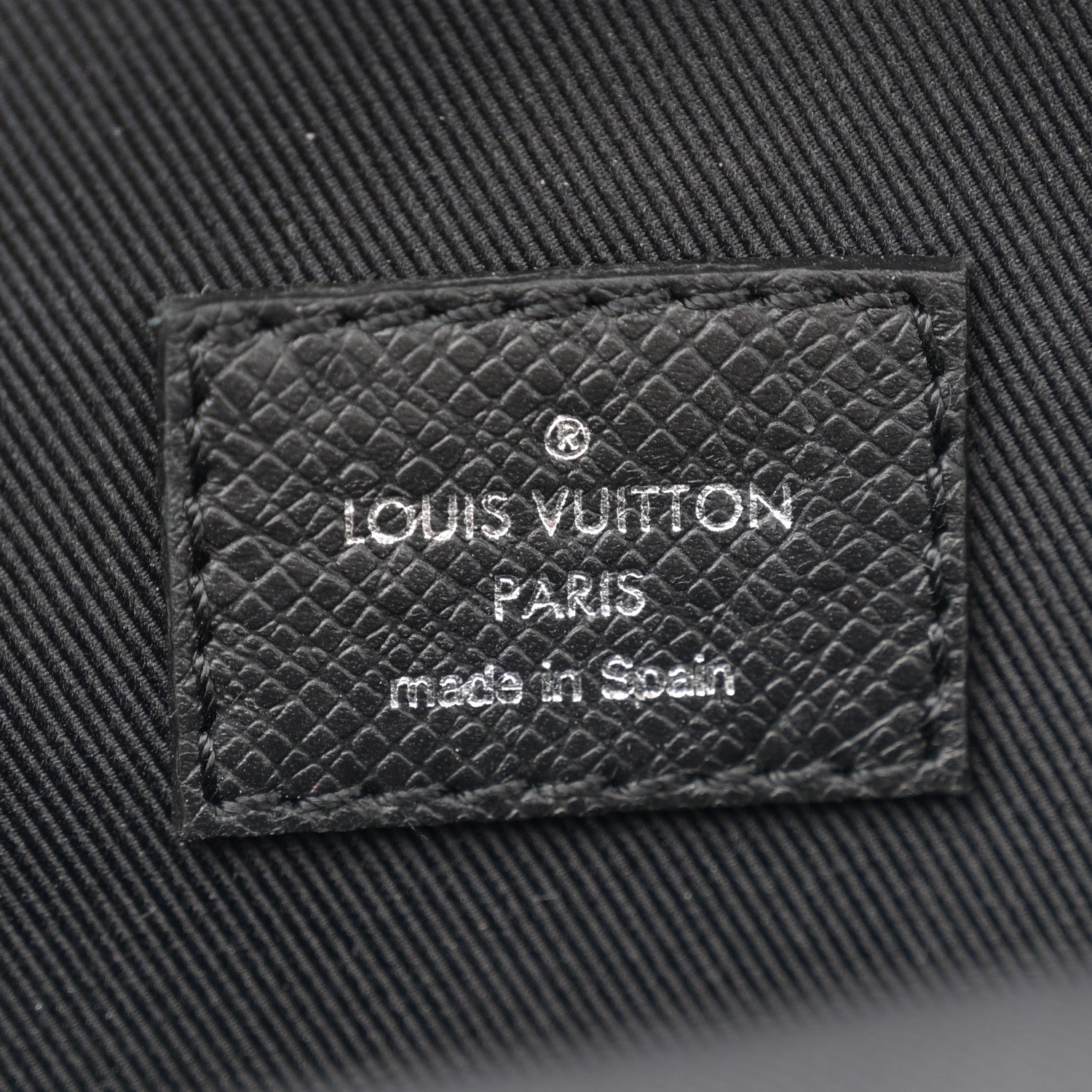 Louis Vuitton Taigarama Outdoor Slingbag Black 6 of 11