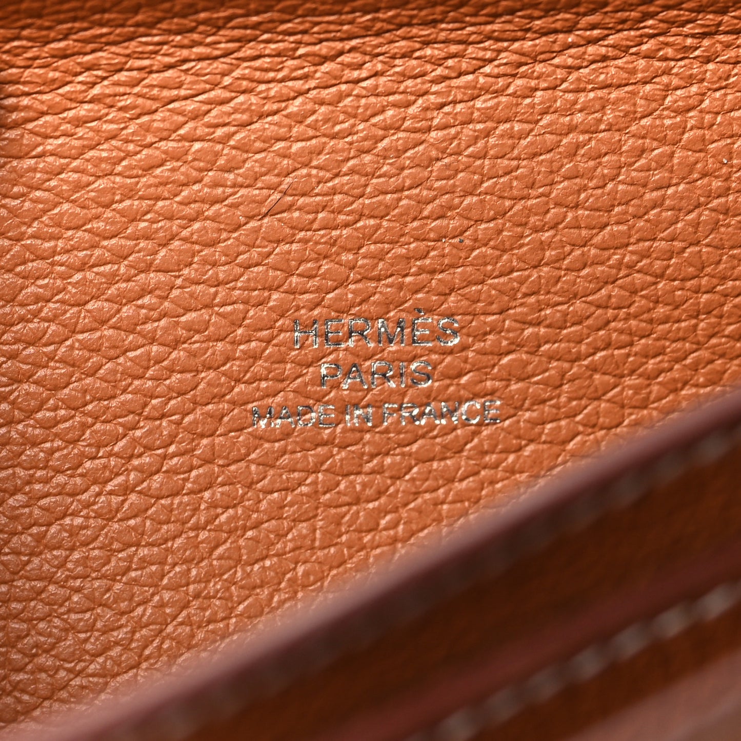 Evergrain Evercolor H Passant Clutch Gold