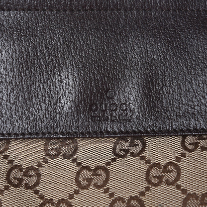 Gucci Monogram Web Belt Bag Dark Brown 6 of 13