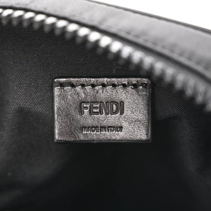 Fendi Econyl Nylon Cuoio Romano Monochrome Baguette Crossbody Phone Pouch Black 6 of 11