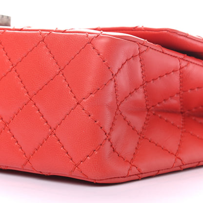 Chanel Calfskin Stitched 2.55 Reissue 226 Flap Red 9 of 9