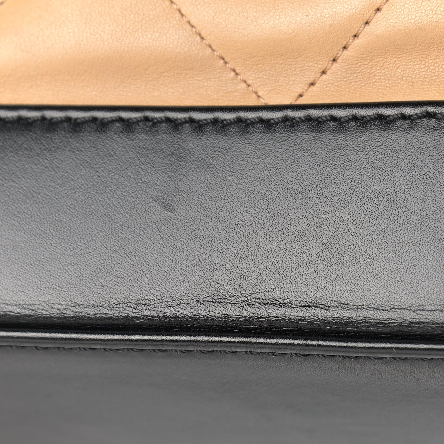 Chanel Calfskin Quilted VIP Flap Beige Black 14 of 14