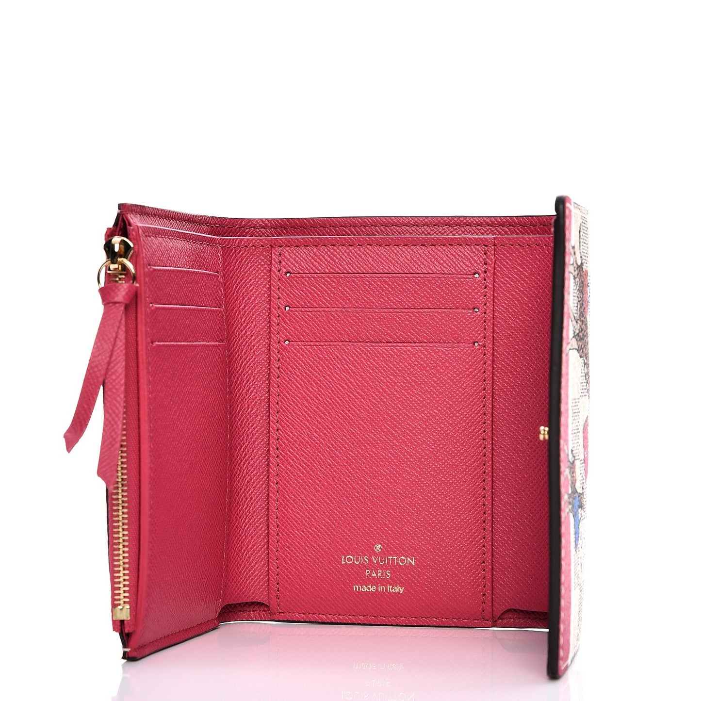 Damier Azur 2017 Christmas Animation Victorine Wallet