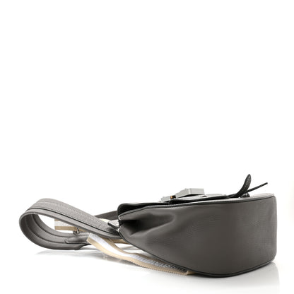 Christian Dior Grained Calfskin Mini Gallop Sling Bag Grey 4 of 10