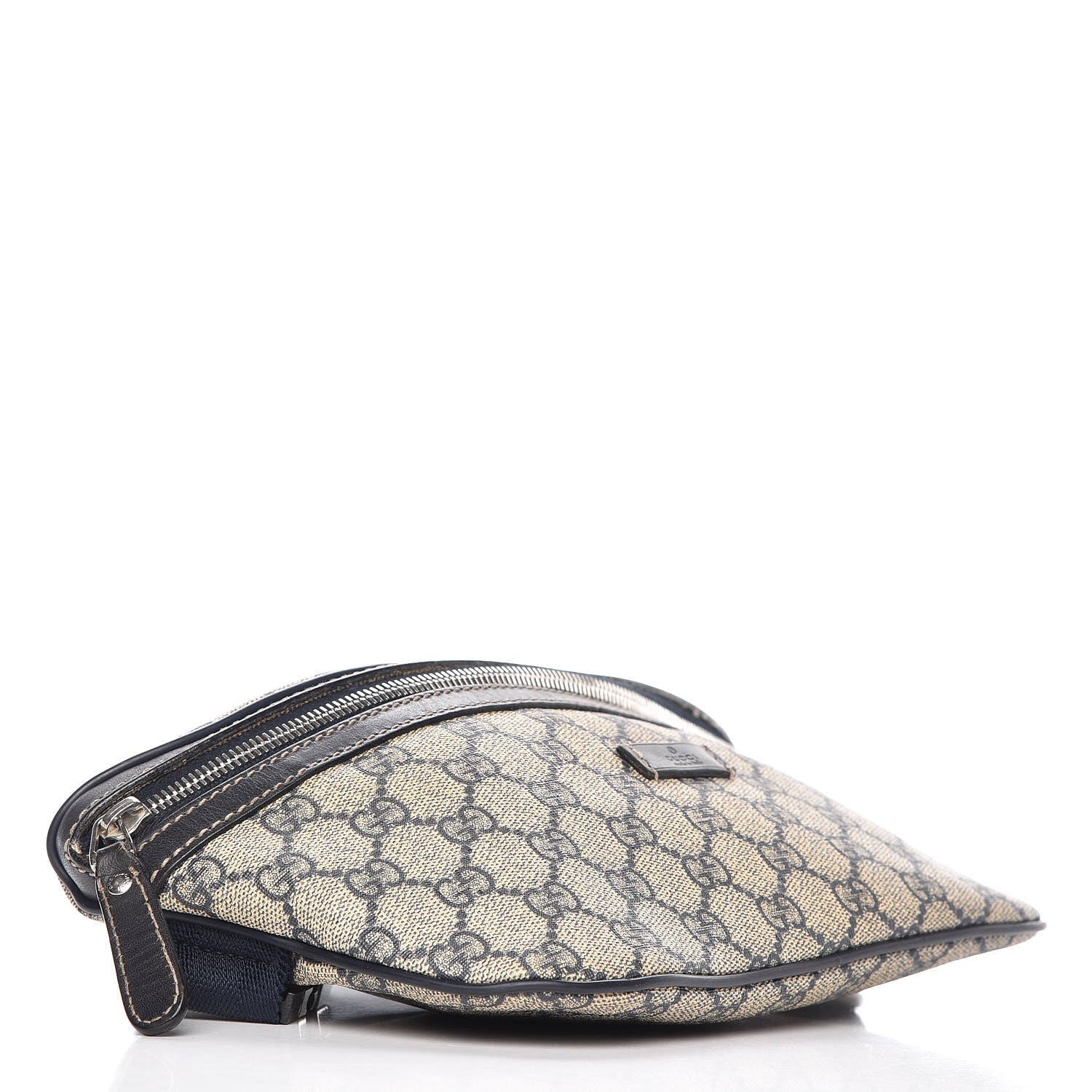 Gucci GG Supreme Monogram Belt Bag Navy 4 of 16