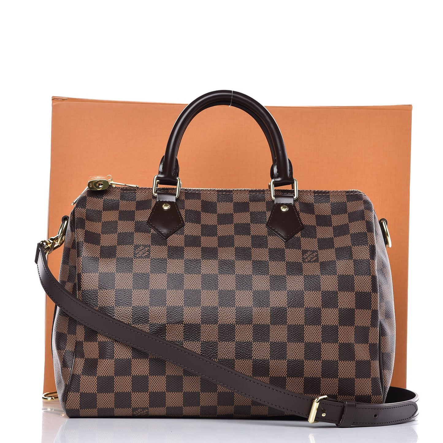 Damier Ebene Speedy Bandouliere 30
