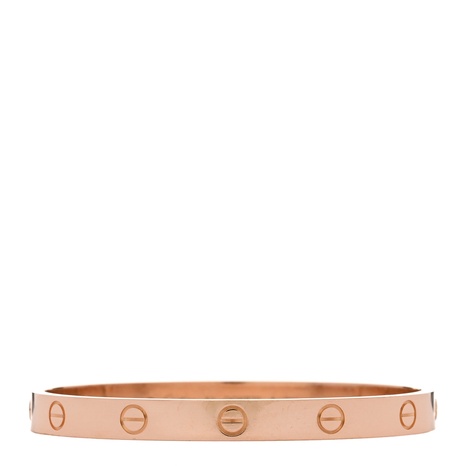 Cartier 18K Pink Gold LOVE Bracelet 17 1 of 7