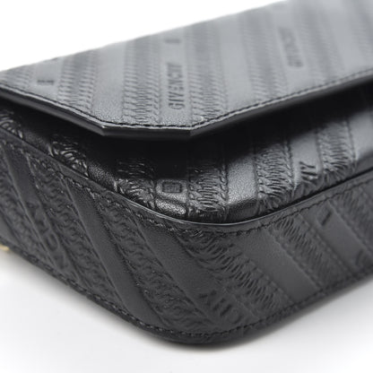 Givenchy Calfskin Chain Embossed Bond Pouch with Chain Black 5 of 8