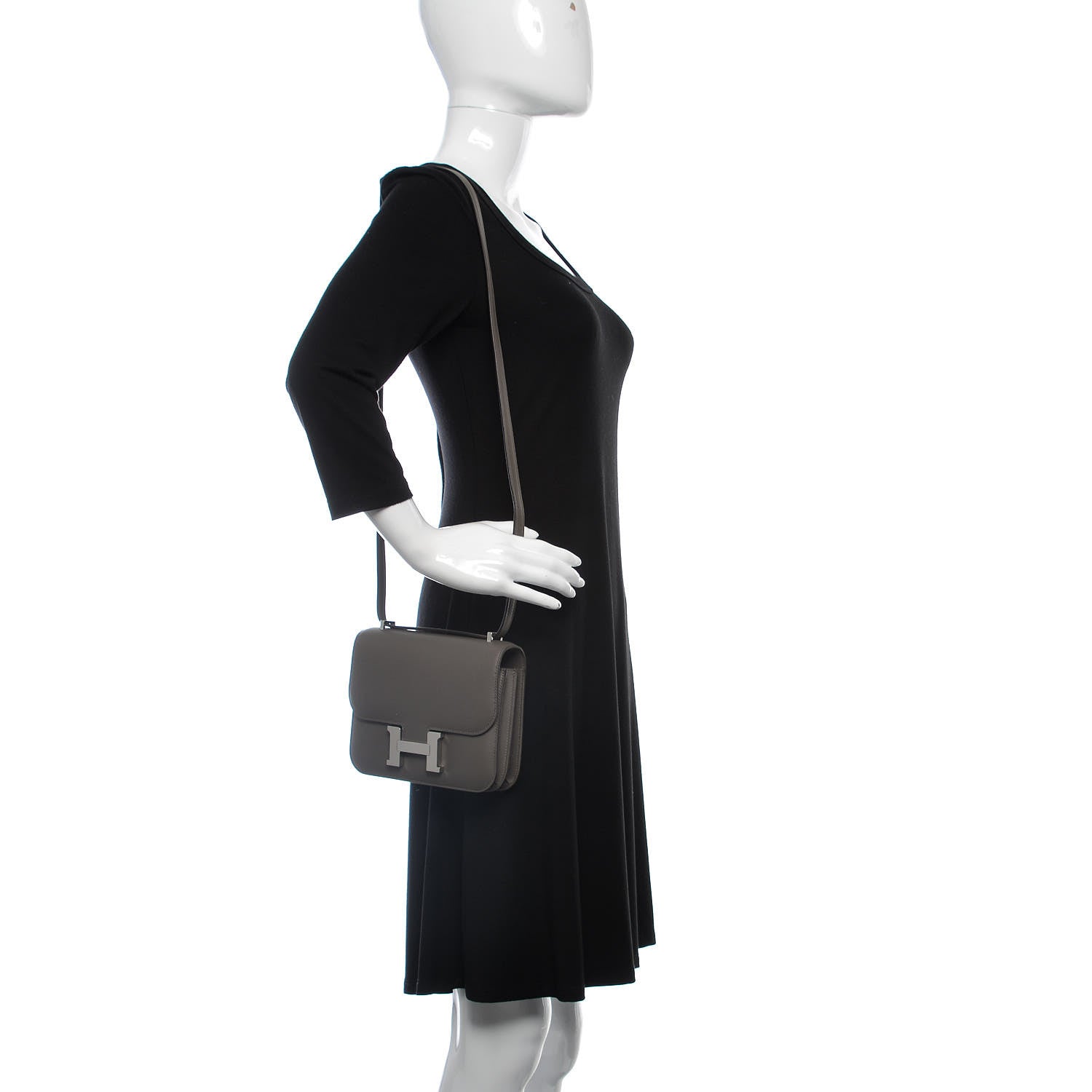 Hermes Swift Constance 18 Etain 2 of 19