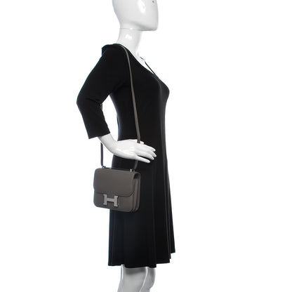 Hermes Swift Constance 18 Etain 2 of 19