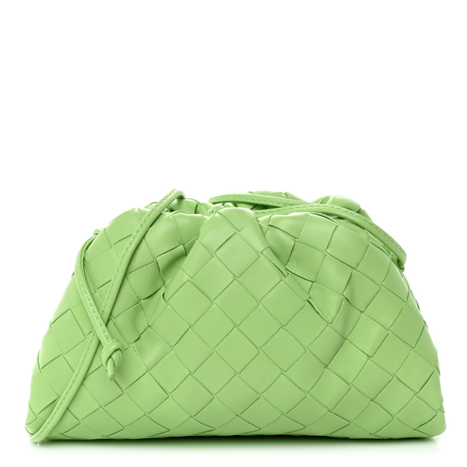 Bottega Veneta Nappa Intrecciato The Mini Pouch Pistachio 1 of 9