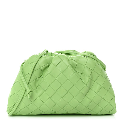 Bottega Veneta Nappa Intrecciato The Mini Pouch Pistachio 1 of 9