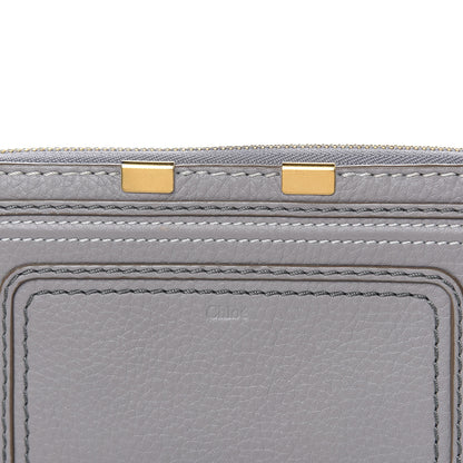 Chloe Calfskin Marcie Long Zip Around Wallet Cashmere Grey 10 of 11