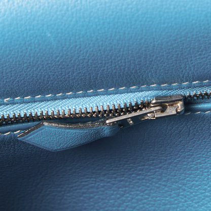 Hermes Swift Kelly Retourne 32 Blue Jean 9 of 39