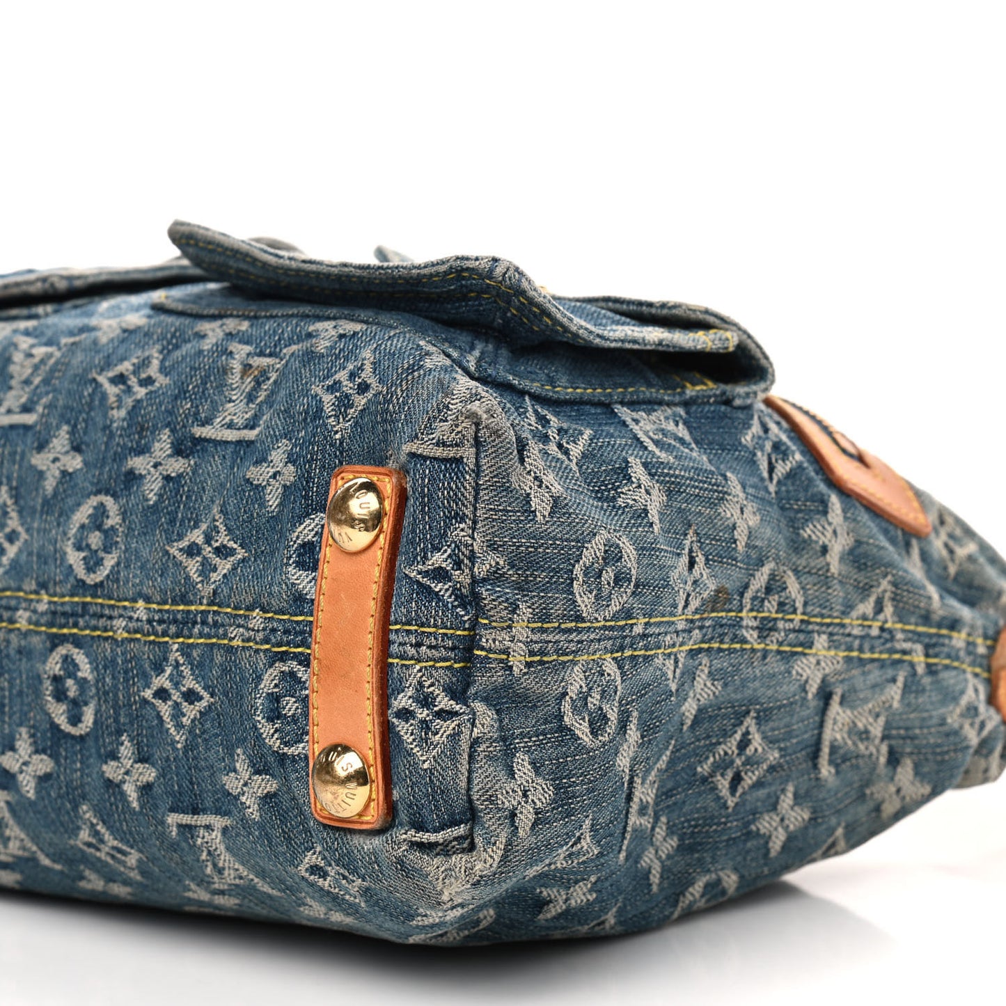 Grain De Poudre Small Classic Monogram Satchel Black