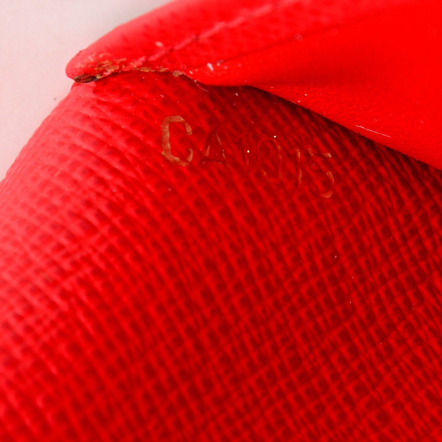 Louis Vuitton Damier Ebene Koala Small Ring Agenda Cover Red 7 of 7